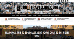 Desktop Screenshot of jonistravelling.com